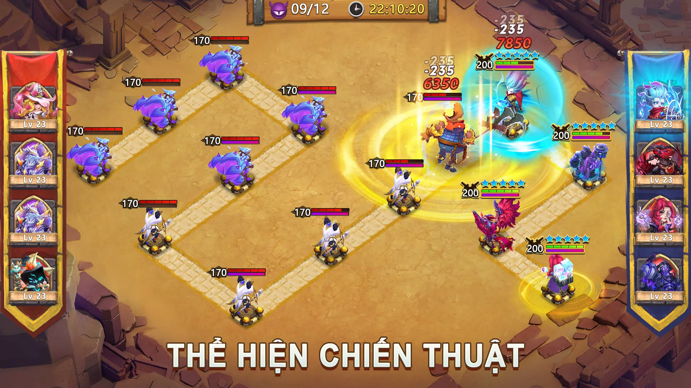 CastleClash:Quyết Chiến-Gamota Capture d'écran 3