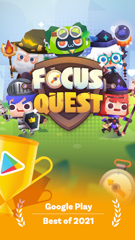 Focus Quest: Pomodoro adhd app Ảnh chụp màn hình 0