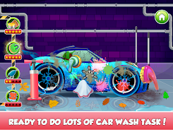 Car Wash game for girls Ảnh chụp màn hình 2