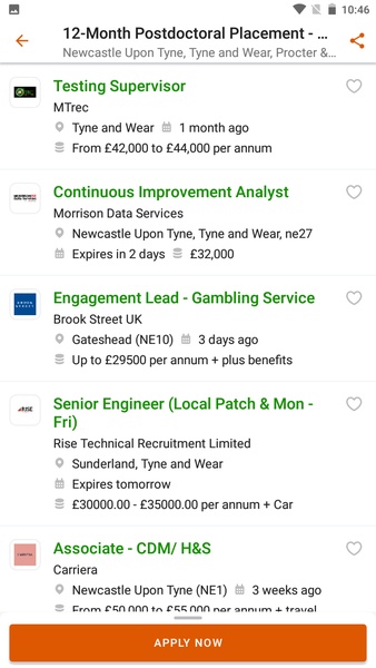 Totaljobs - UK Job Search App Screenshot 0