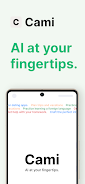 Cami AI at your fingertips 螢幕截圖 0