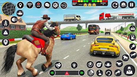 Horse Racing Games Horse Rider 螢幕截圖 1