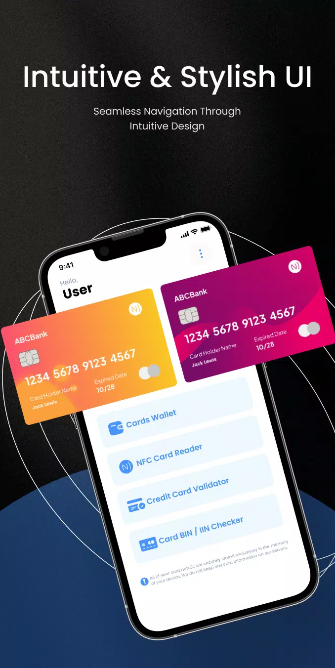 Schermata Mobile Wallet: Cards & NFC 1