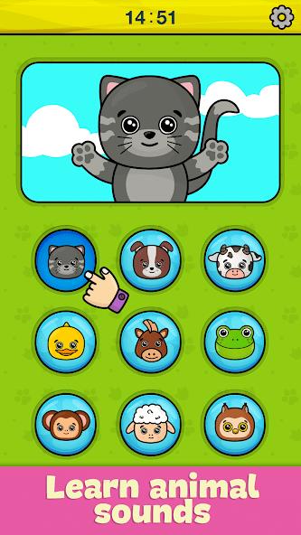 Bimi Boo Baby Phone for Kids Screenshot 1