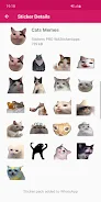 Cat Memes Stickers WASticker স্ক্রিনশট 2