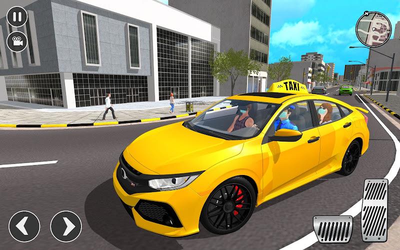 Open World Taxi Sim 2023 스크린샷 0