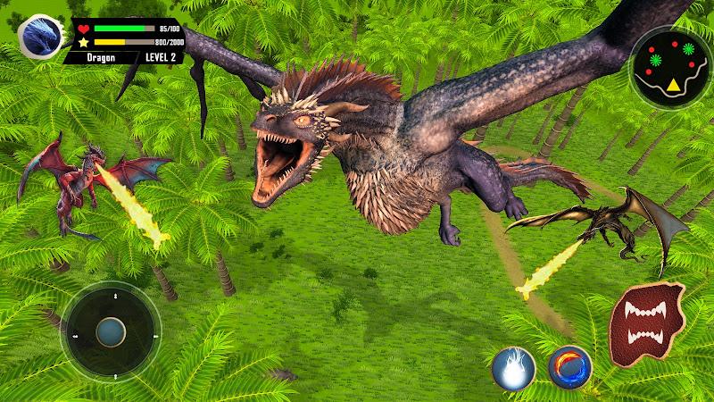 Flying Dragon Simulator Games Zrzut ekranu 3