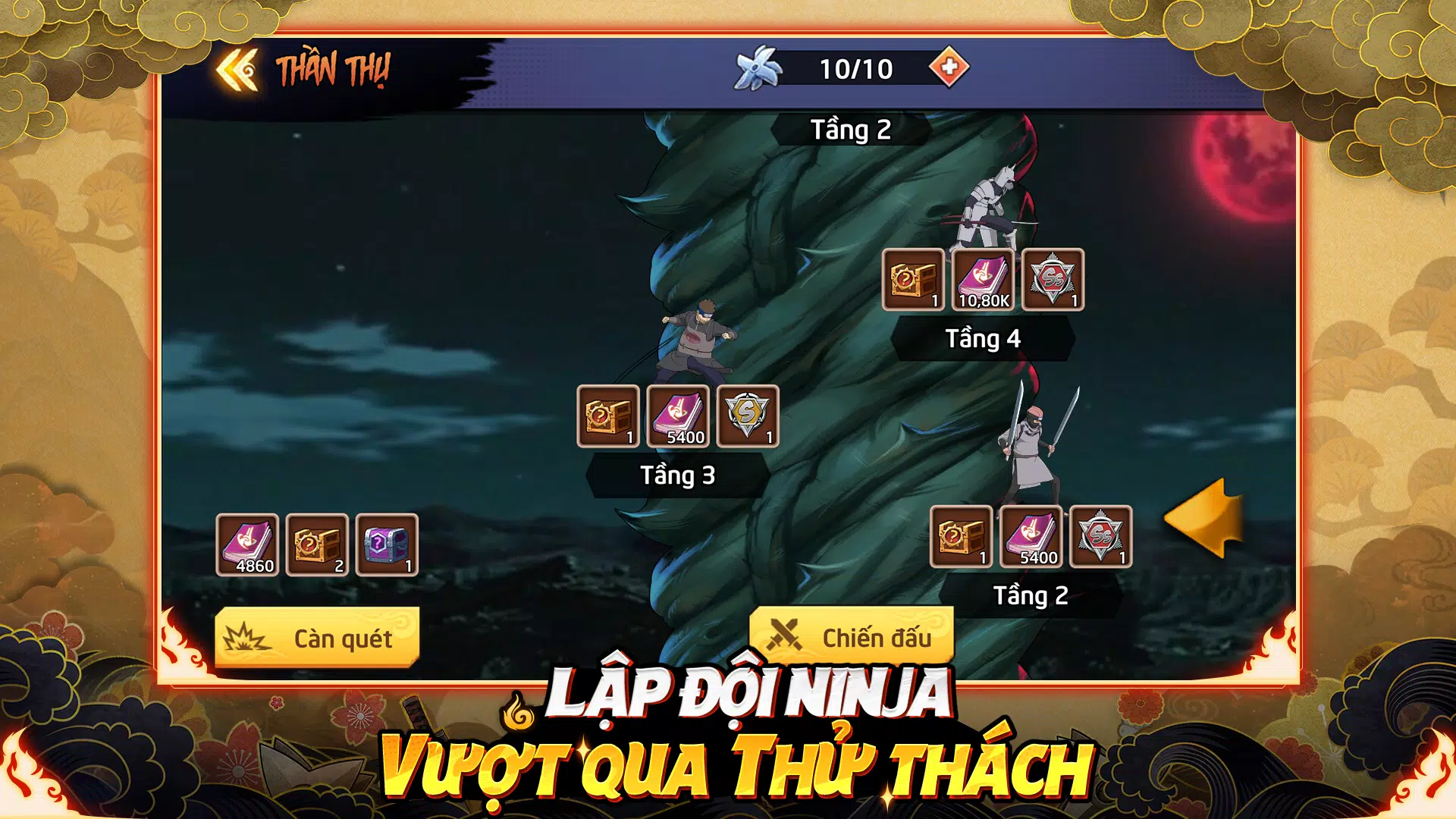 Huyền Thoại Nhẫn Giả Captura de pantalla 3