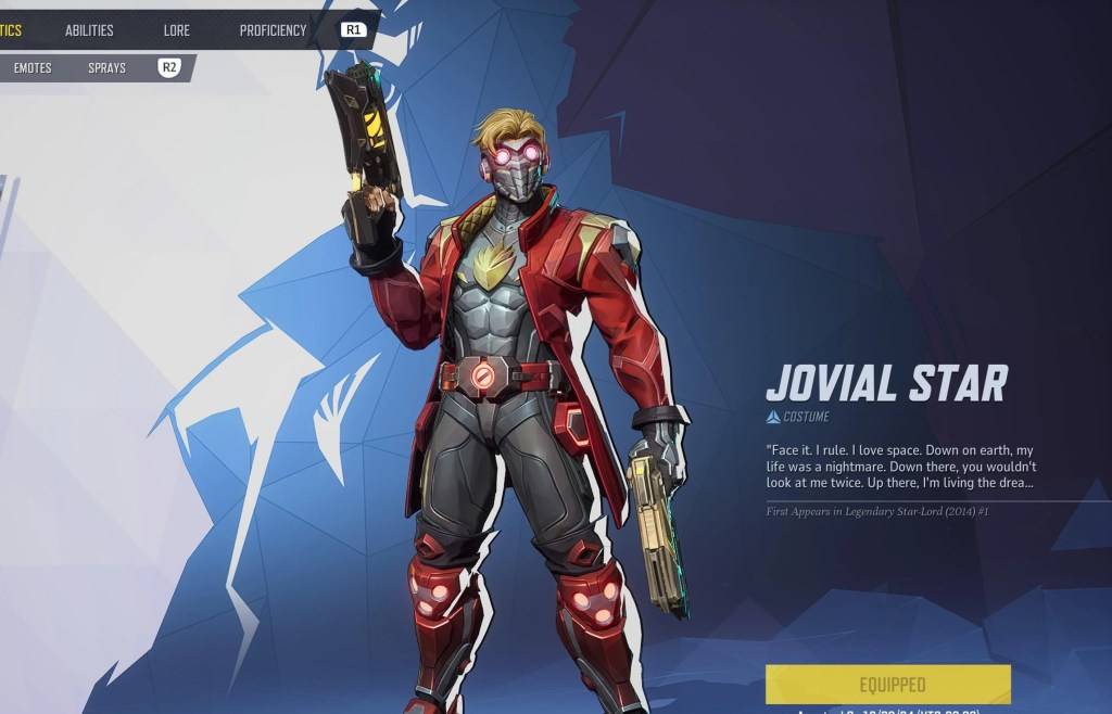 Star-Lord Jovial Star Skin