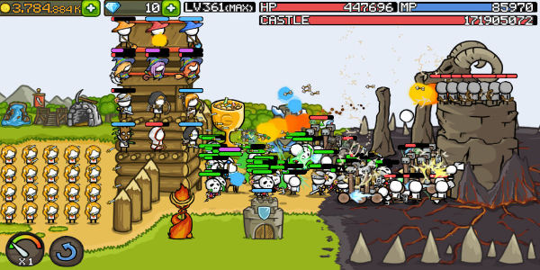 Grow Castle MOD Tangkapan skrin 0