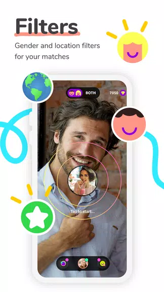 Peachat - Live Video Chat Ekran Görüntüsü 2