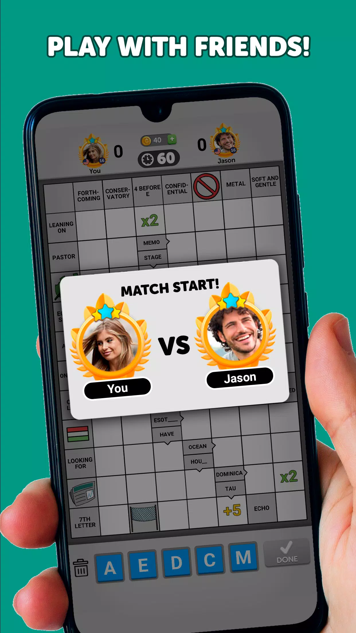 Wordgrams - Crossword & Puzzle 螢幕截圖 3