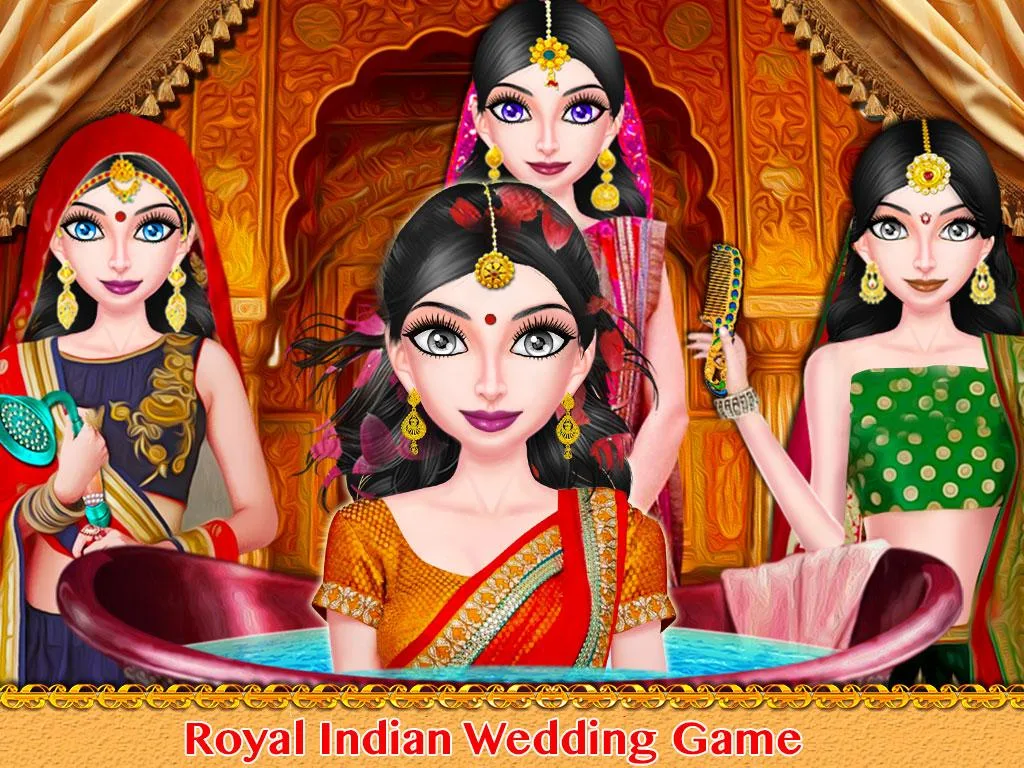 Indian Royal Wedding Beauty 螢幕截圖 2