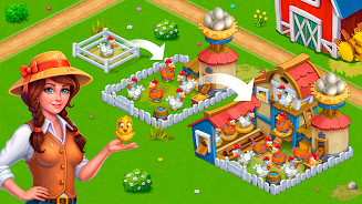 Idle Farmer: Mine Game Ảnh chụp màn hình 1