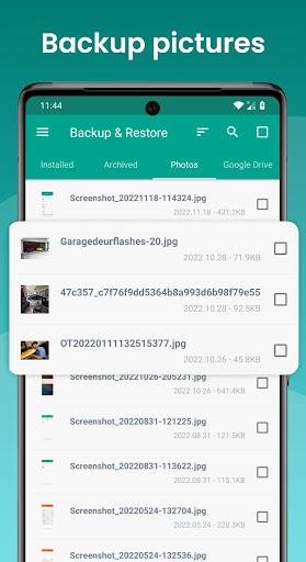 Backup and Restore - APP Ekran Görüntüsü 2