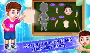 Kids Learning Human Bodyparts 螢幕截圖 3