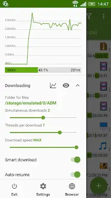 Advanced Download Manager 螢幕截圖 1