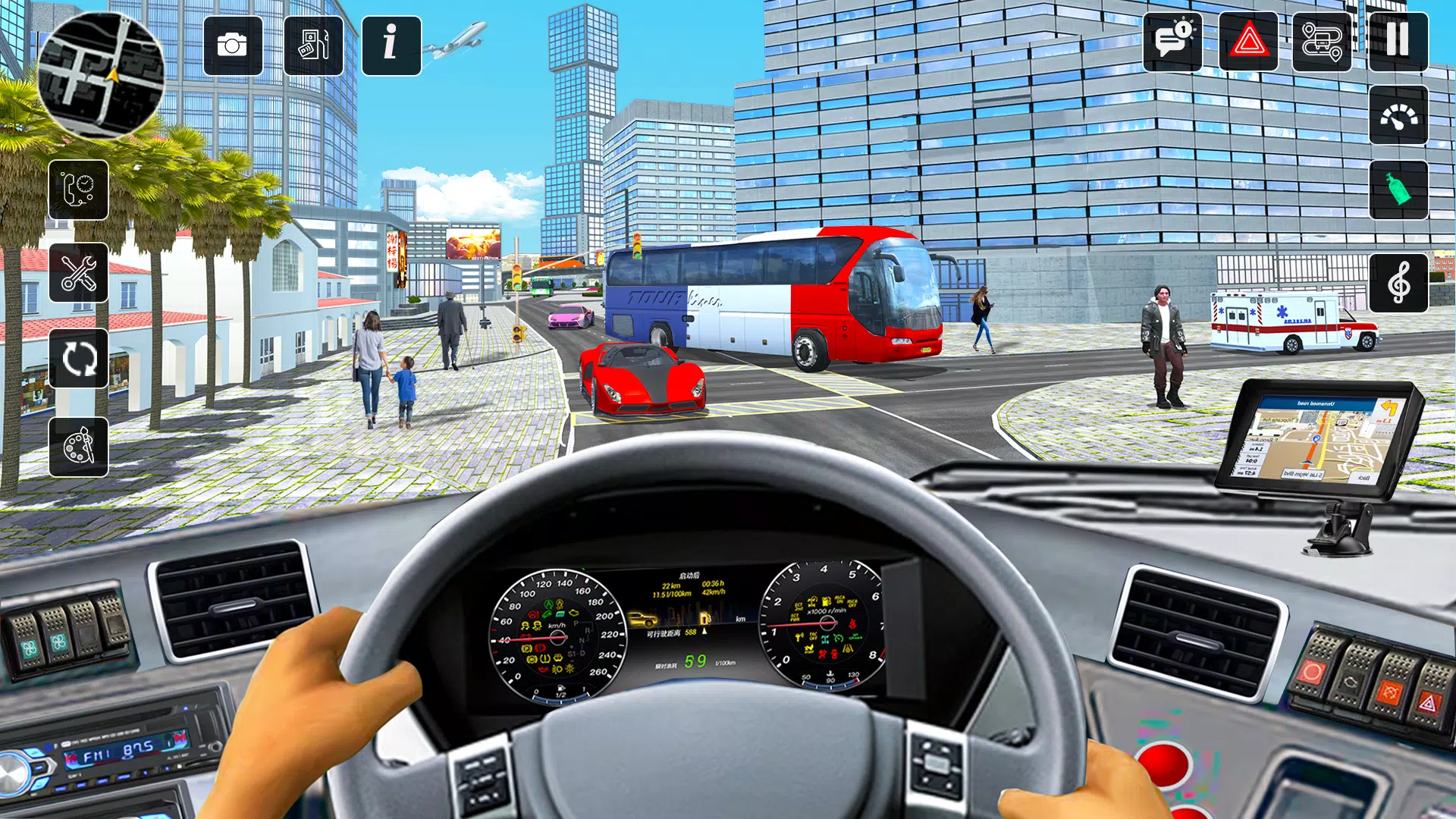 Coach Bus Games Bus Simulator Screenshot 1