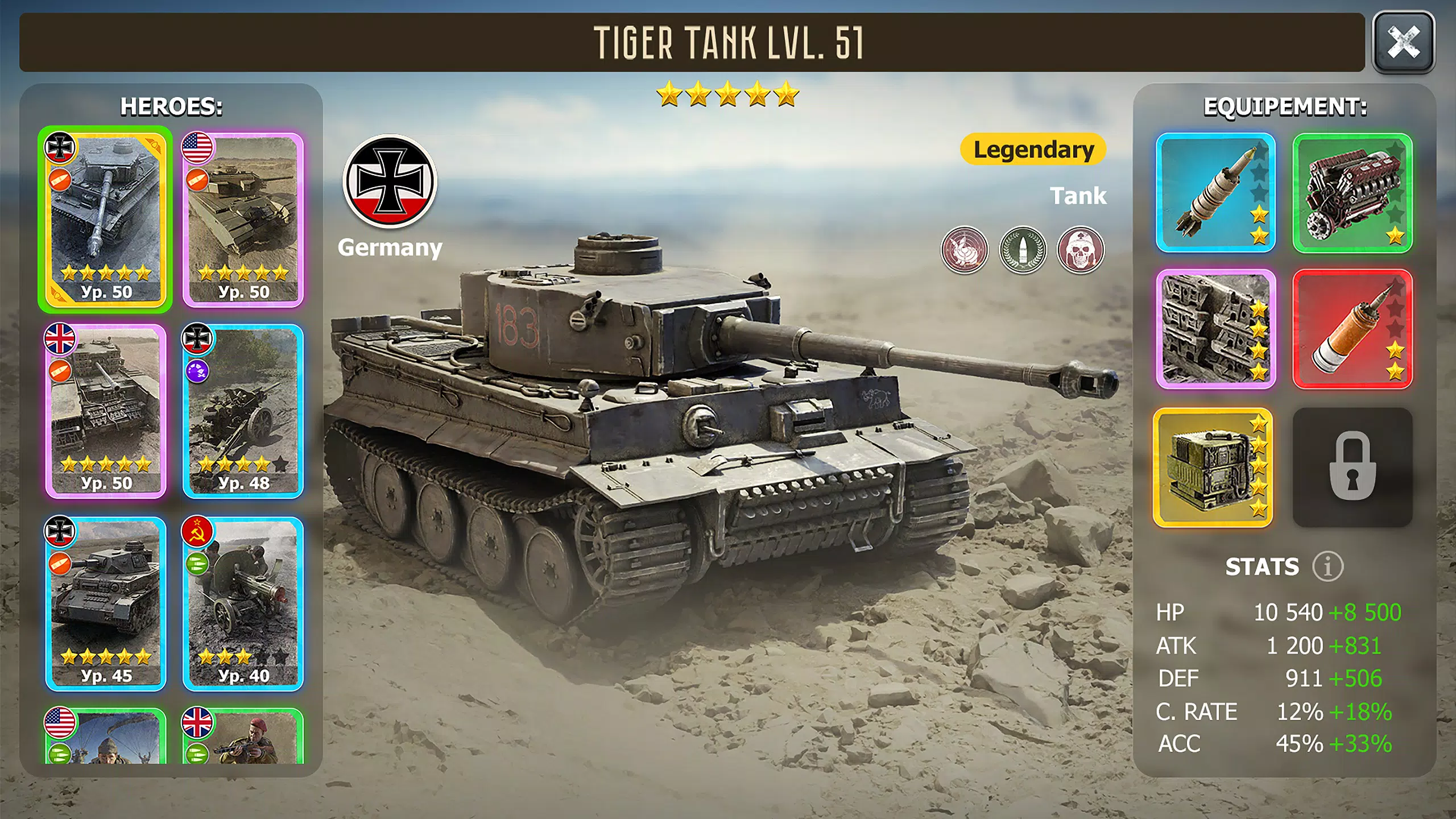 Heroes of Wars: WW2 Battles (2 스크린샷 1