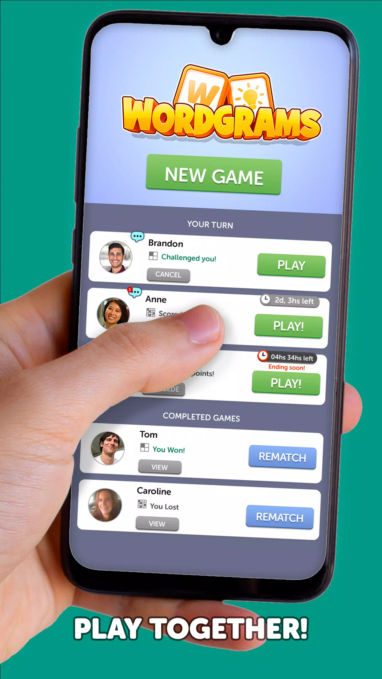 Wordgrams - Crossword & Puzzle 螢幕截圖 2