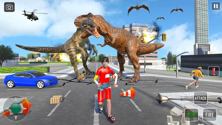 Dinosaur City Rampaging स्क्रीनशॉट 3