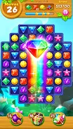 Jewels Track - Match 3 Puzzle 螢幕截圖 1