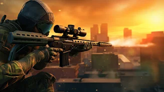 Sniper Shooter offline Game Captura de tela 1