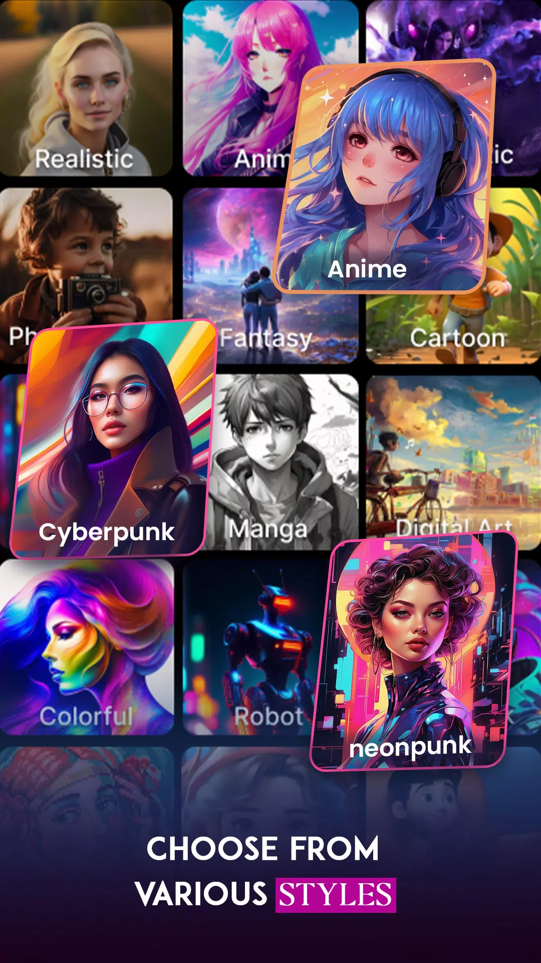 AI Art - AI Image Generator Captura de pantalla 1