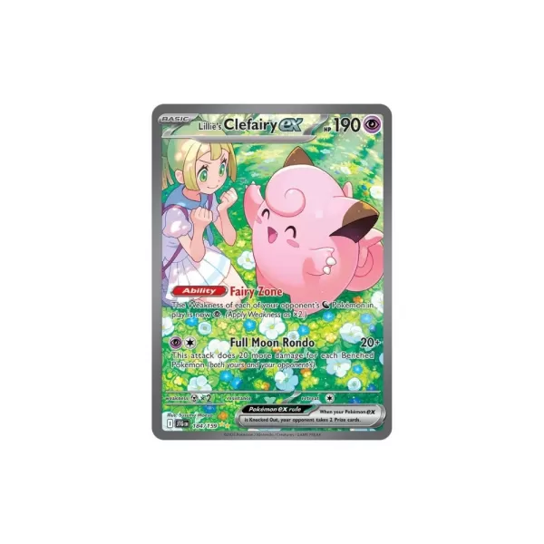 Chute de prix du Clefairy ex de Lillie