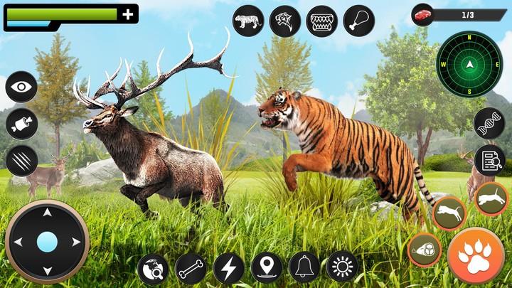 Tiger Simulator Animal Game 3D Zrzut ekranu 0