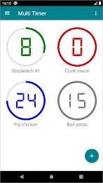 Multi Timer: concurrent timers Captura de pantalla 0