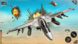 Combat Fighting Airplane Games 螢幕截圖 0