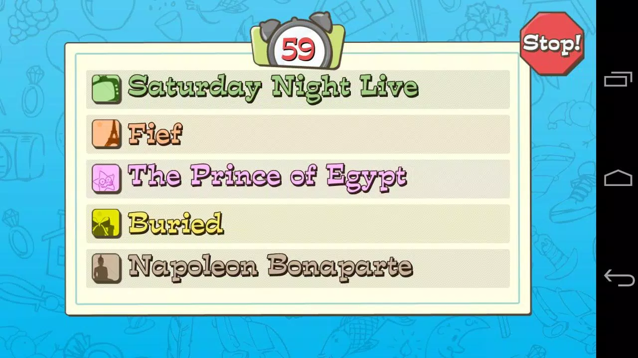 Move-it! Charades (Mexa-se!) Captura de pantalla 1