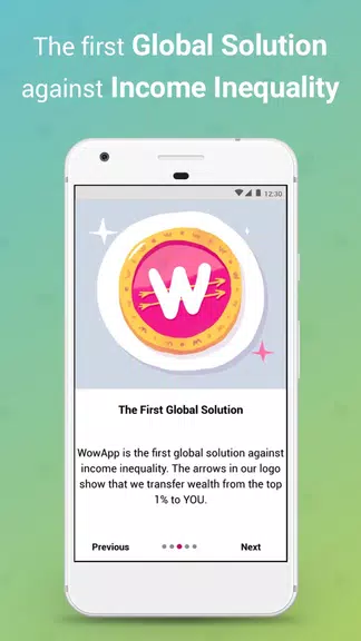 WowApp - Earn. Share. Do Good 螢幕截圖 0