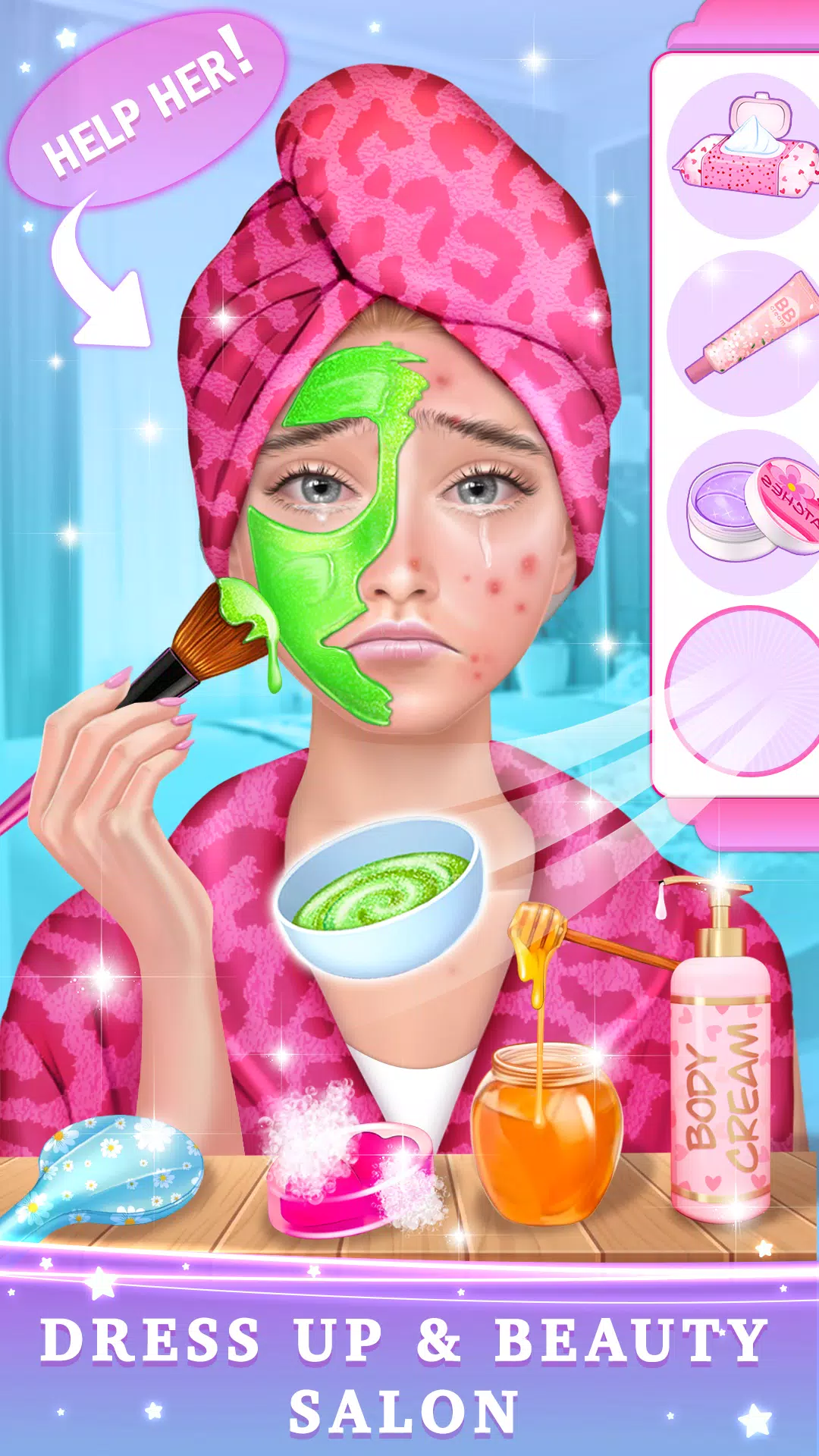 BFF Makeover - Spa & Dress Up Captura de tela 0