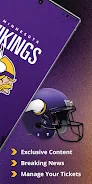 Minnesota Vikings Mobile Ekran Görüntüsü 1