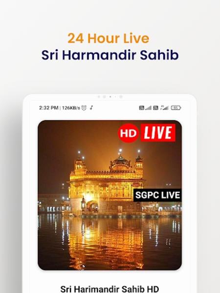 Schermata SGPC LIVE 2