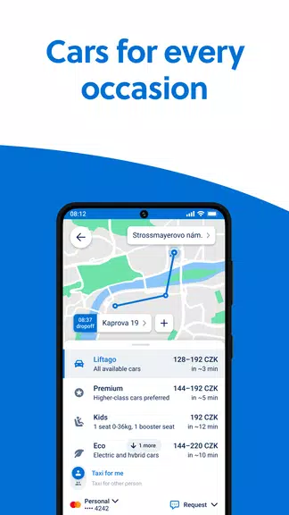 Liftago: Travel safely应用截图第2张