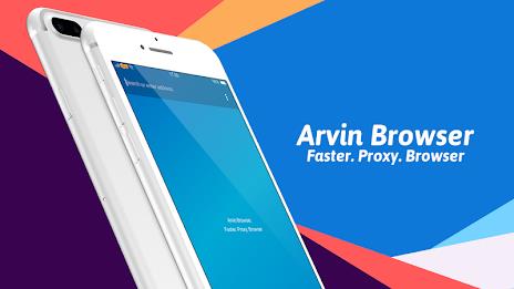 Arvin Browser - VPN Browser 螢幕截圖 0