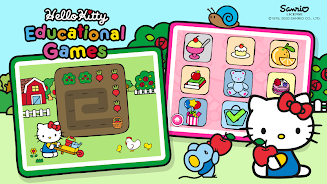 Hello Kitty. Educational Games Скриншот 0