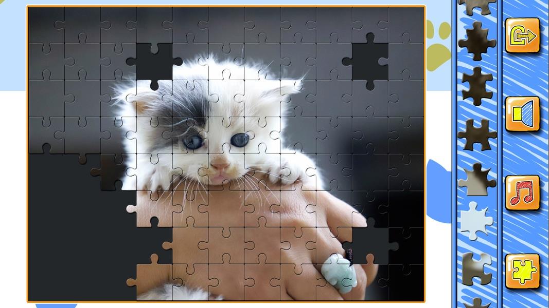 Jigsaw Puzzle Cats Kitten ภาพหน้าจอ 1