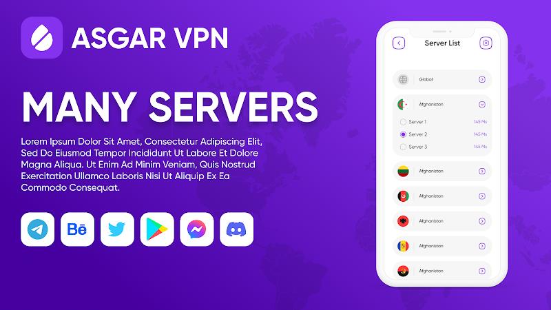 Asgar VPN Captura de pantalla 3