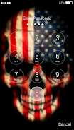 Skull Lock Screen ภาพหน้าจอ 1