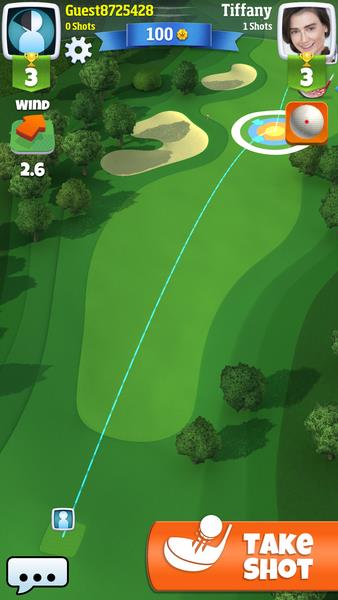 Schermata Golf Clash 2