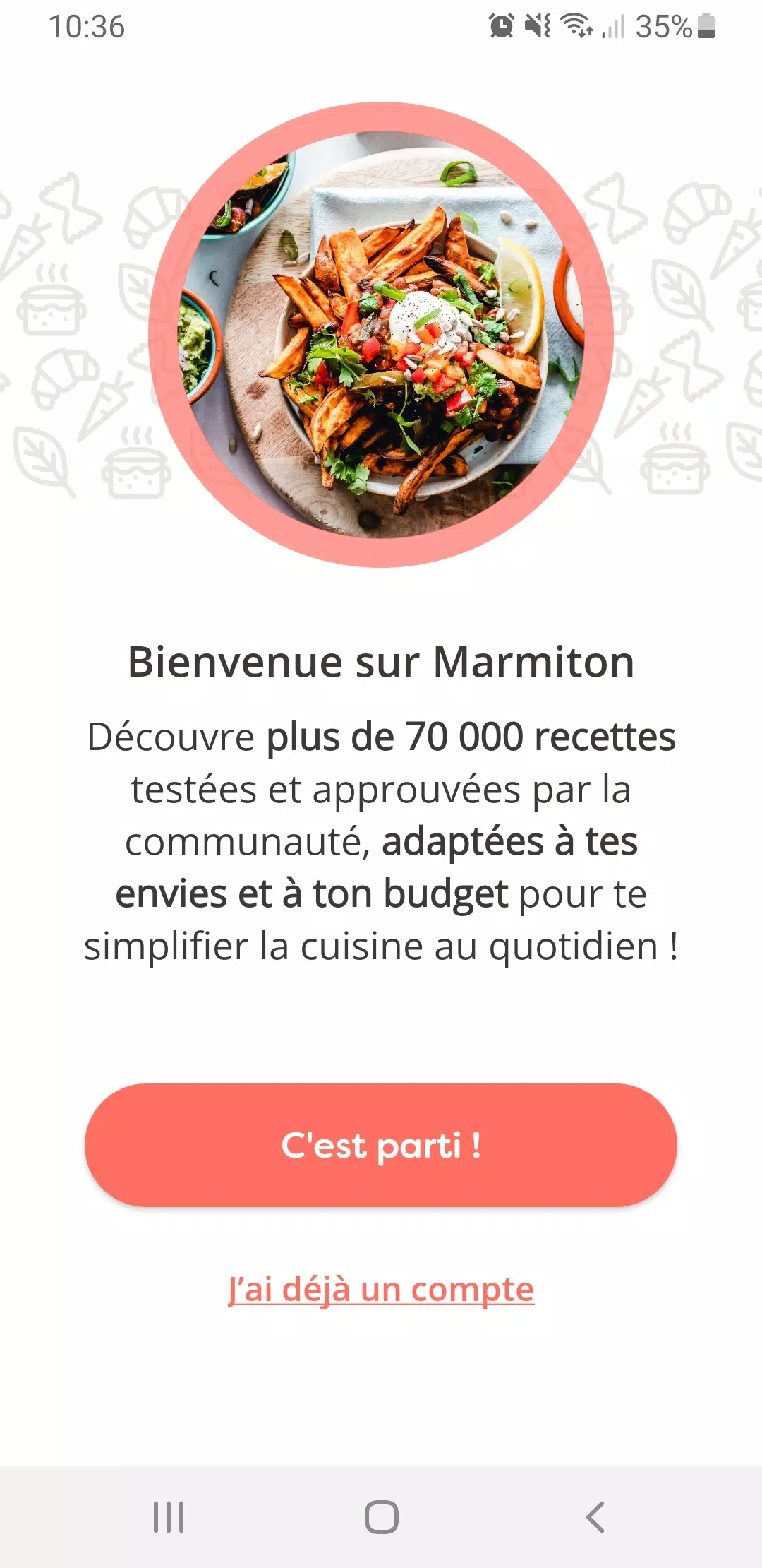 Marmiton, recettes de cuisine Screenshot 0