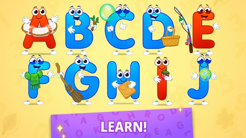 ABC kids! Alphabet, letters 螢幕截圖 2