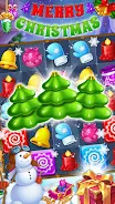 Candy Christmas Match 3 ဖန်သားပြင်ဓာတ်ပုံ 0