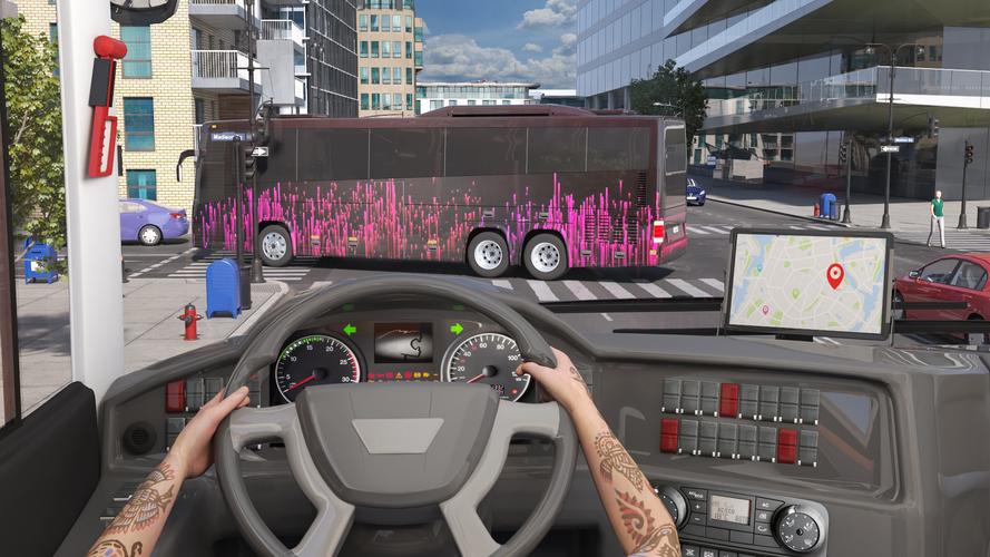 Bus Simulator 3D: Bus Game 23 Schermafbeelding 2