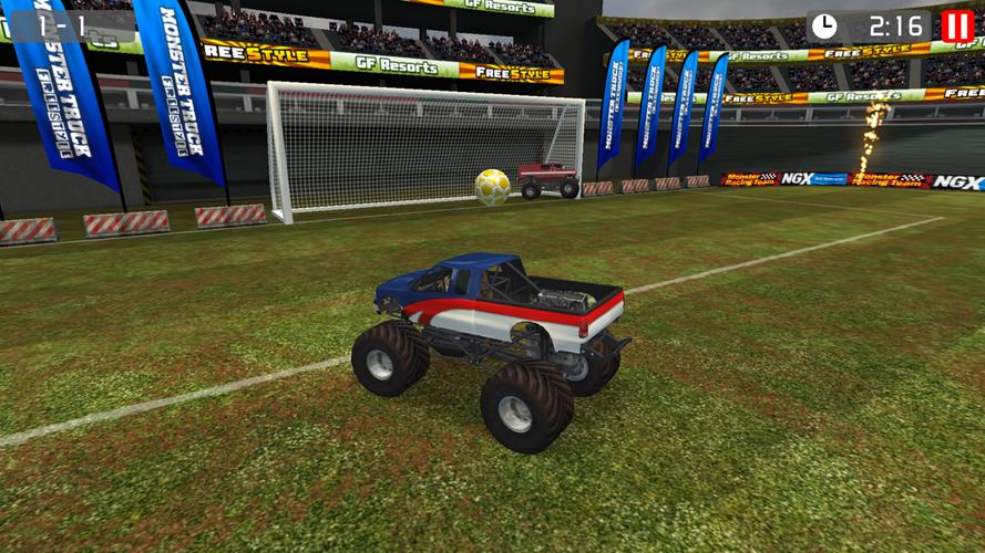 Monster Truck Soccer Capture d'écran 2