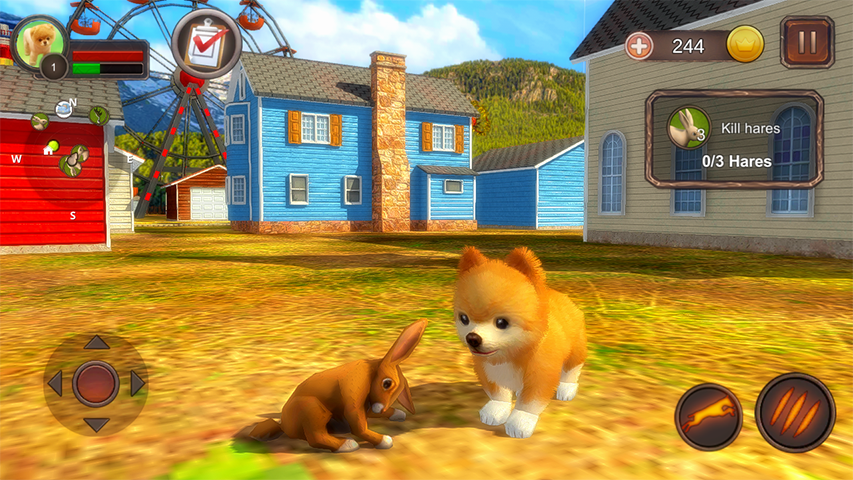 Pomeranian Dog Simulator Schermafbeelding 2